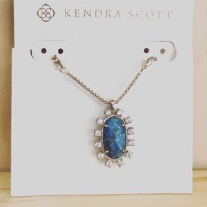 KENDRA SCOTT BRETT PENDANT AQUA APETITE